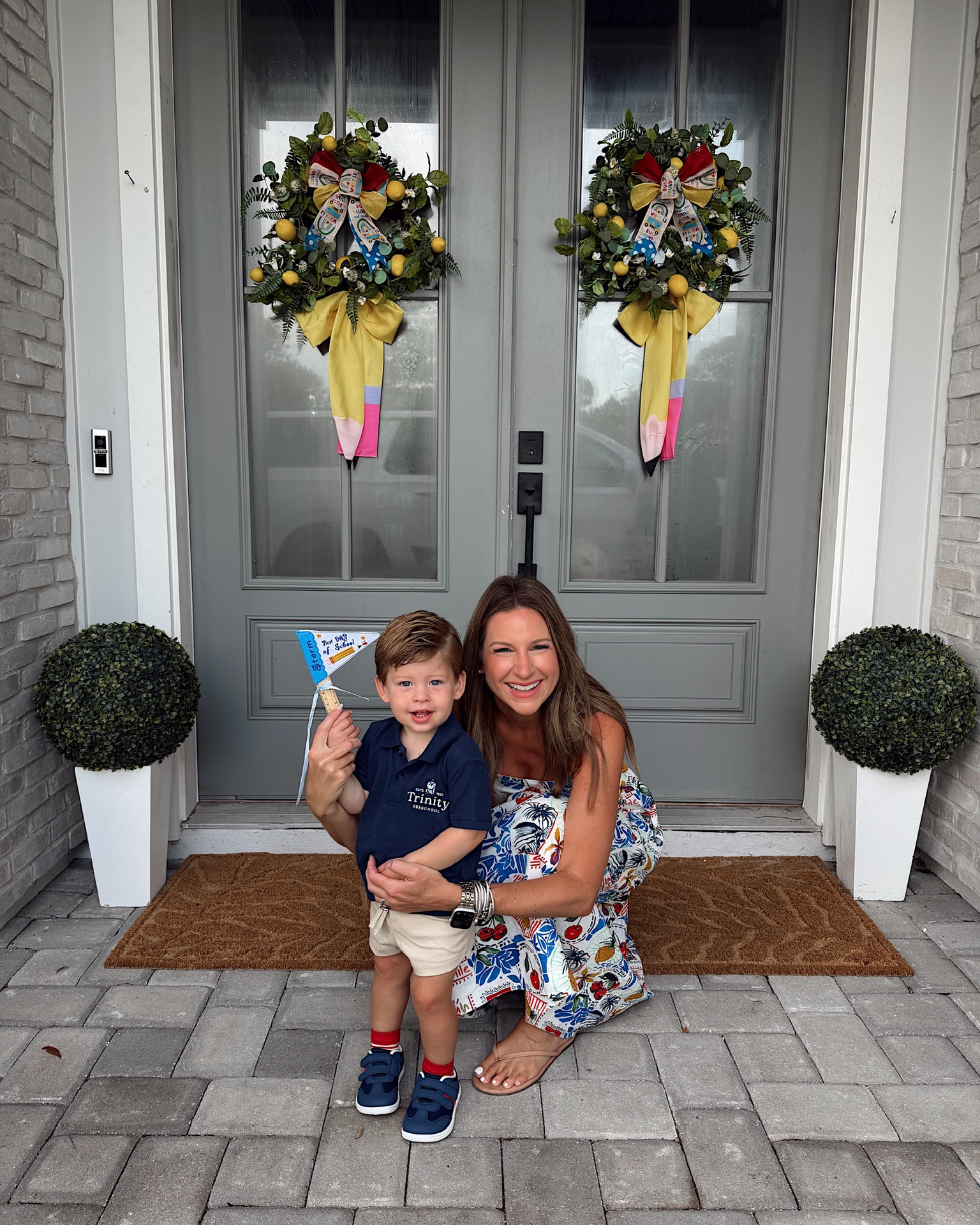 Storm’s first day of school! Im in a small dress, sandals and accessories- fits tts.

#LTKmomlife #LTKKids #LTKSeasonal