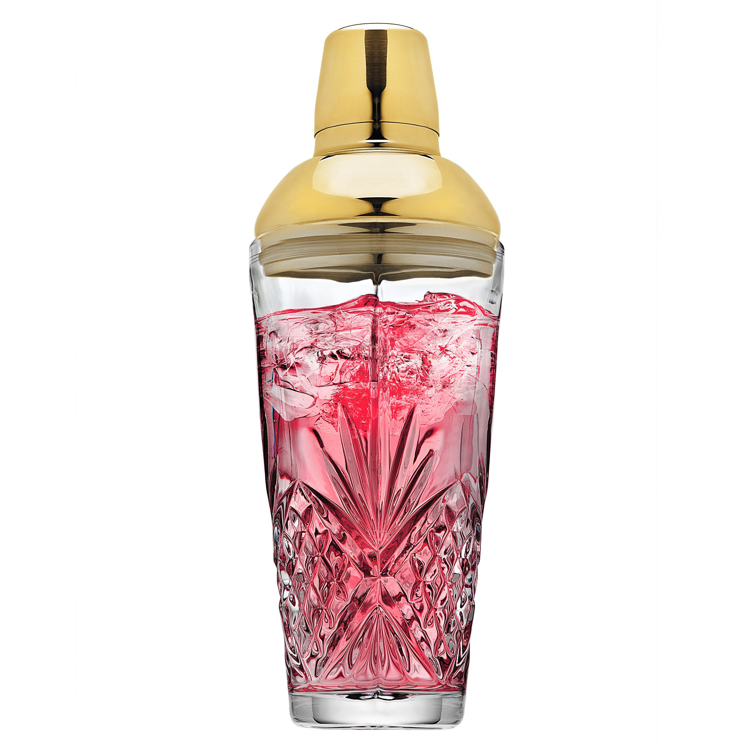 Godinger Dublin Cocktail Shaker, Martini Shaker, 17oz (Gold) | Amazon (US)