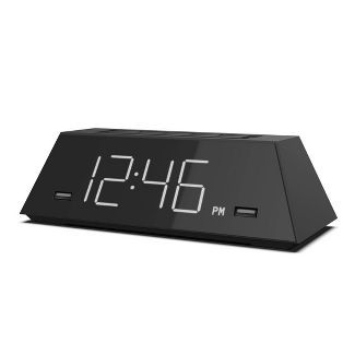 Prism Alarm Clock Black - Capello | Target