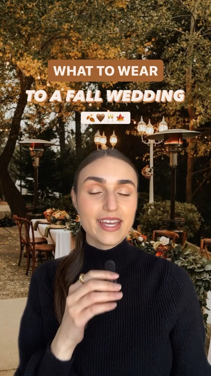Fall wedding guest dress ideas 🤎🍂

#LTKwedding