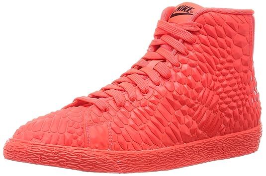 NIKE Womens Blazer Mid DMB Fashion Sneakers Bright Crimson 807455 600 | Amazon (US)