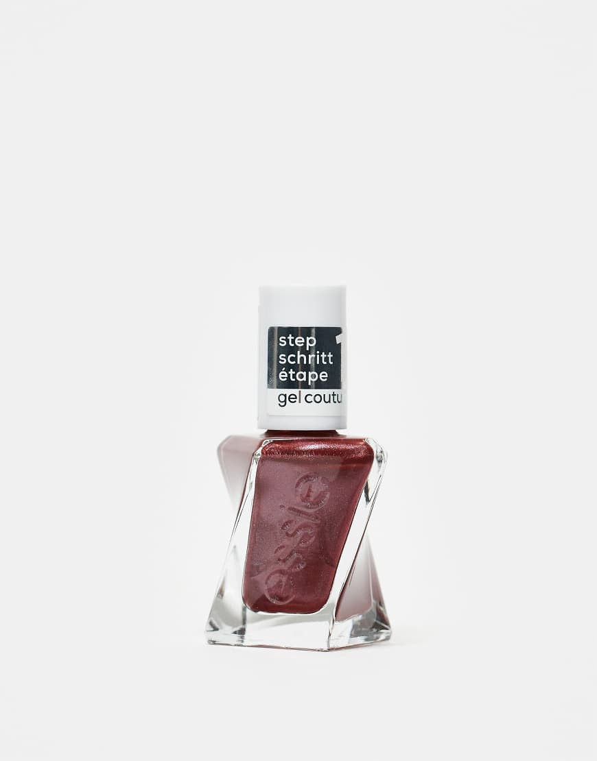 Essie Gel Couture Liquid Diamond Collection- Size Me Up-Red | ASOS (Global)