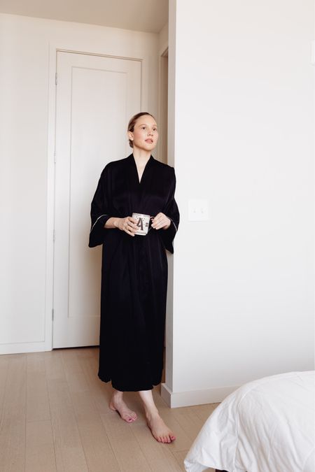 The perfect Christmas gift. Meadow gave us a code for 15% off, Angeline15. Treat yourself or someone you love to the gift of luxury with this robe. 

#LTKGiftGuide #LTKHoliday #LTKsalealert