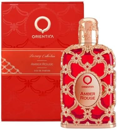 Orientica Luxury Collection Amber Rouge Eau De Parfum – Woody, Amber, Saffron, Praline, Jasmine... | Amazon (US)