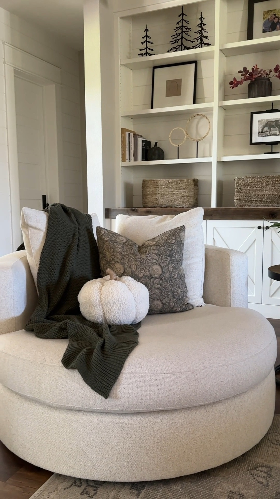Can you believe these are Walmart!  Cozy throw and pumpkins giving all the PotteryBarn vibes!

#LTKHome #LTKSeasonal #LTKFindsUnder50