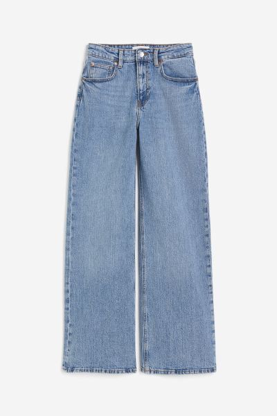 Wide High Jeans - Bleu denim - FEMME | H&M FR | H&M (FR & ES & IT)