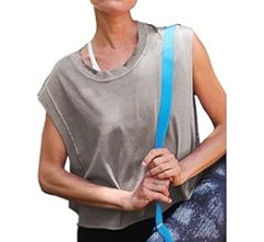 Ainangua Oversized Tank Top for Women Sleeveless Athletic Cropped Activewear Workout Yoga Gym Top... | Amazon (US)