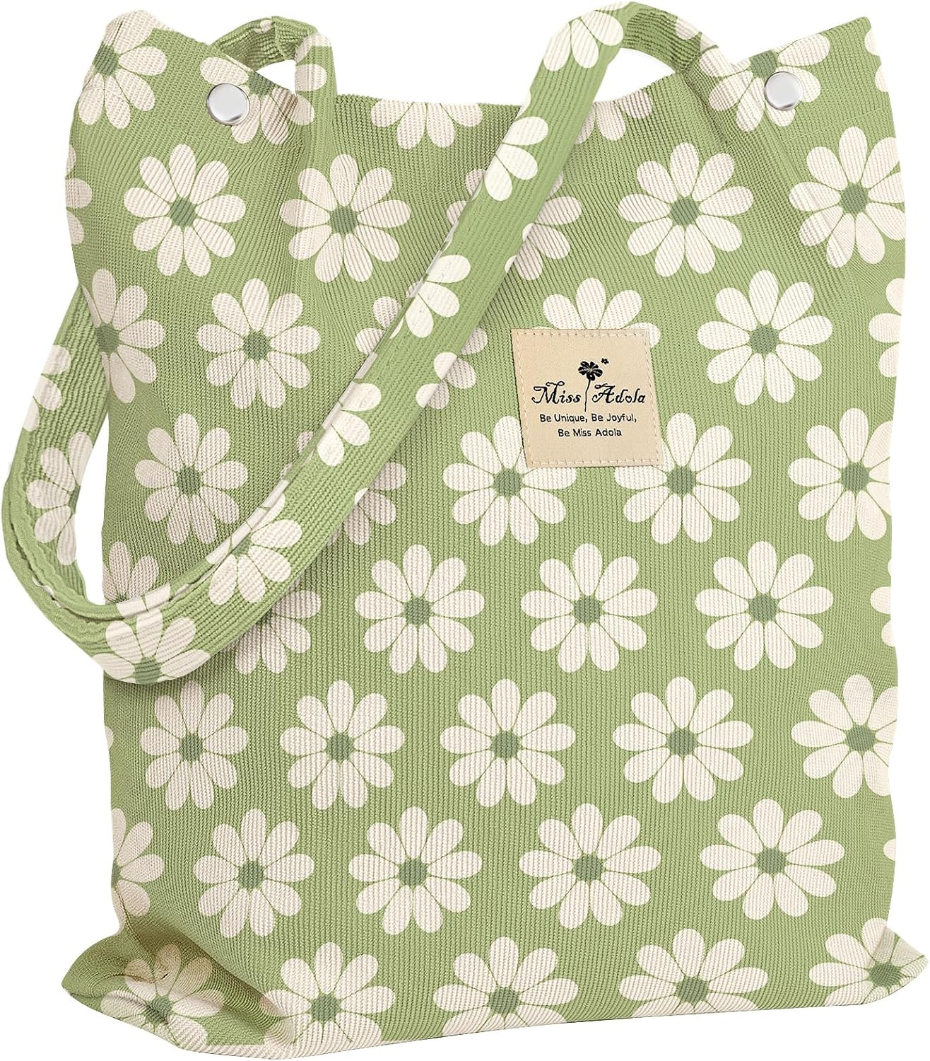 Miss Adola Corduroy Tote Bag for Women Cute Design | Amazon (US)