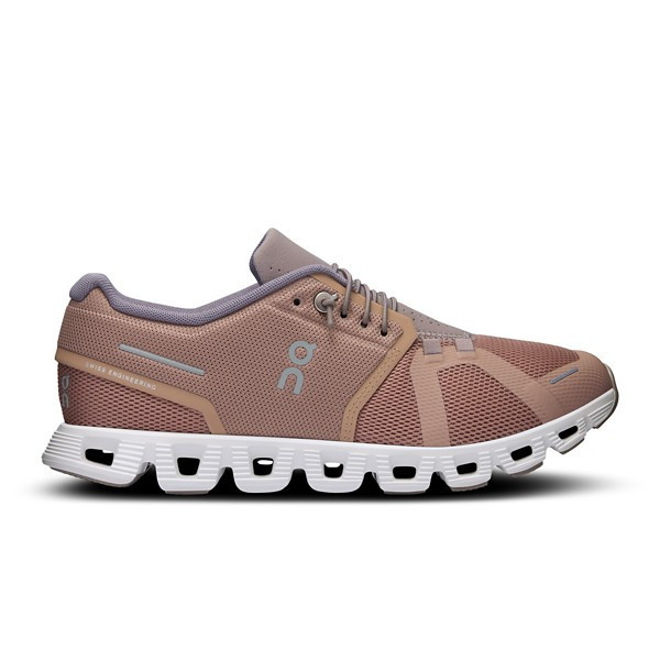 Women's On Cloud 5 Shoes 7.5 Regular Rosebrown | Fog | Scheels