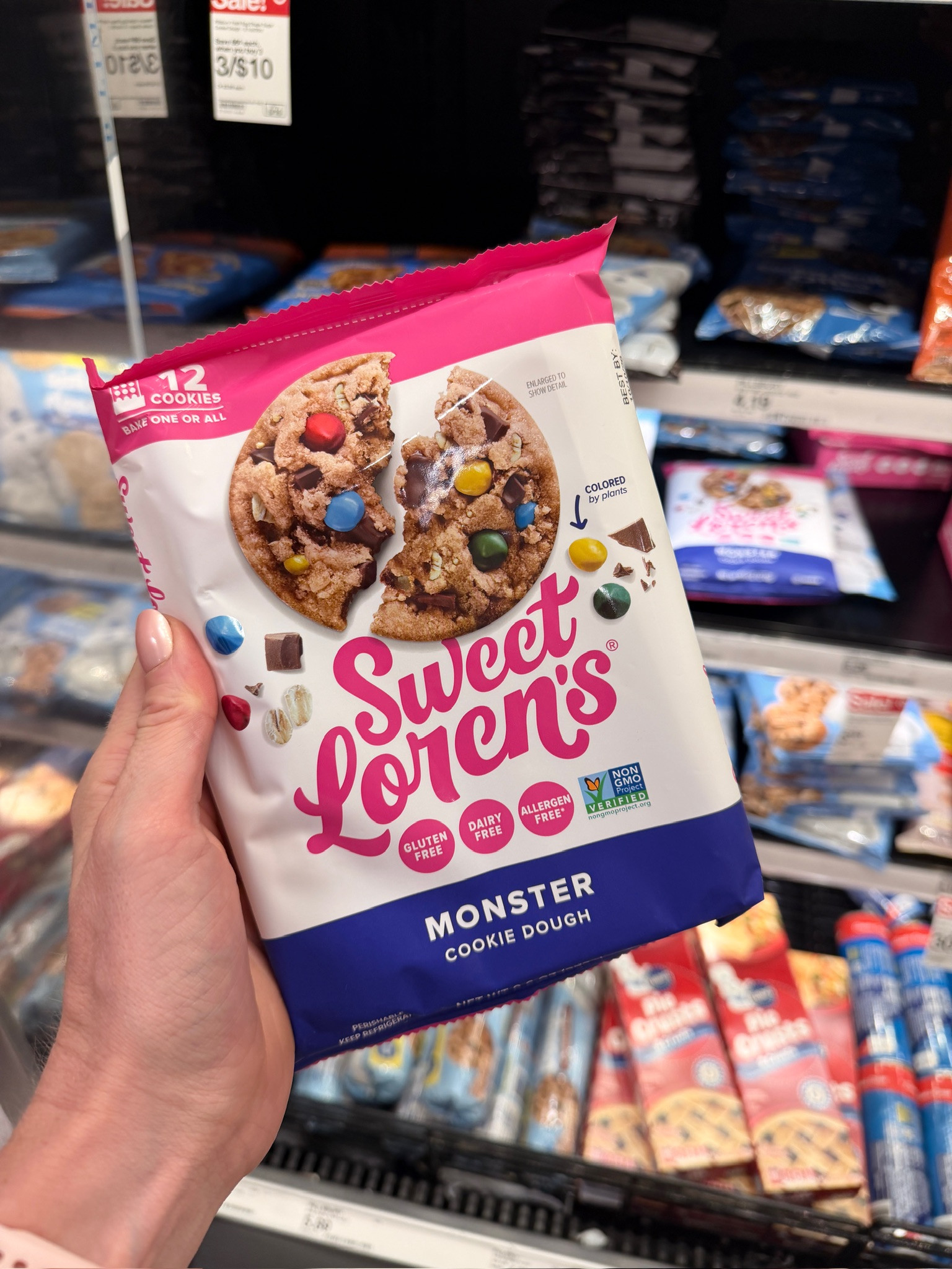 Target snack haul!! The Monster cookie dough is definitely my favorite but Sweet Loren's cookies are amazing🥰



snack, dessert, cookies, cookie dough, gluten free, dairy free, allergen free, missy franklin johnson, missy_franklin 

 #LTKfoodie