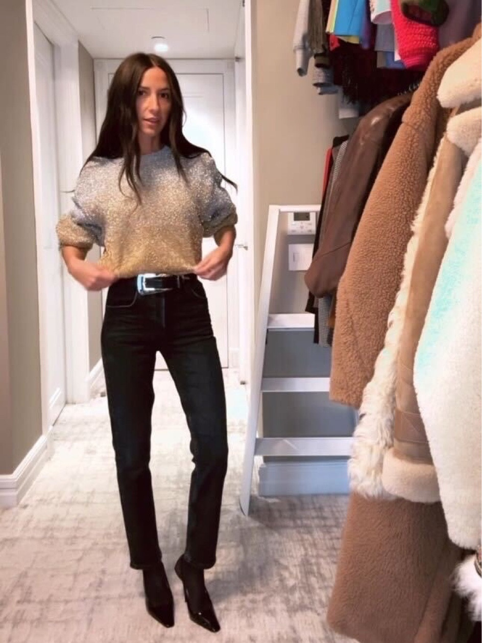 STYLE SESSION: One of my favorite looks for a night out with friends as a married woman 🖤

#LTKstyletip #LTKSeasonal