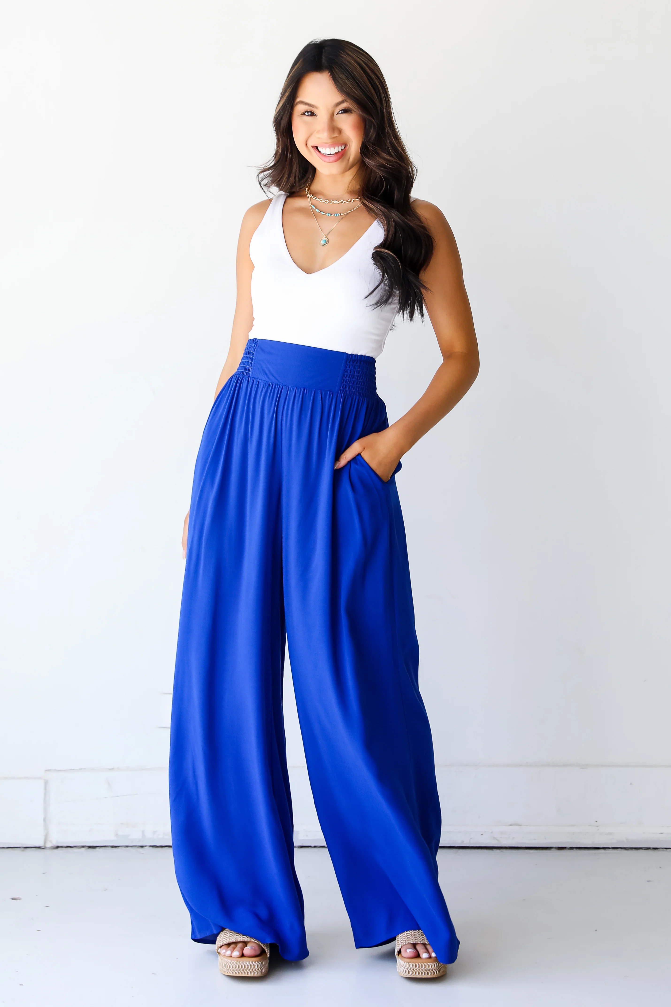 Getaway Energy Wide Leg Pants | Dress Up