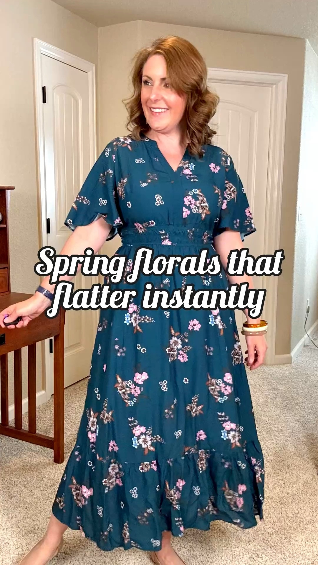 These florals are so good for spring. What stood out most to me was how flattering both fits are...from the defined waist details to the easy flow through the skirt. The flutter sleeves, pretty prints and pockets make these the kind of dresses you’ll keep reaching for all season. The easiest way to add something fresh to your closet for spring and summer. Which print is your favorite? 

#bloomchic #sponsored #simplysarashops #affordablefashion #classicstyle 