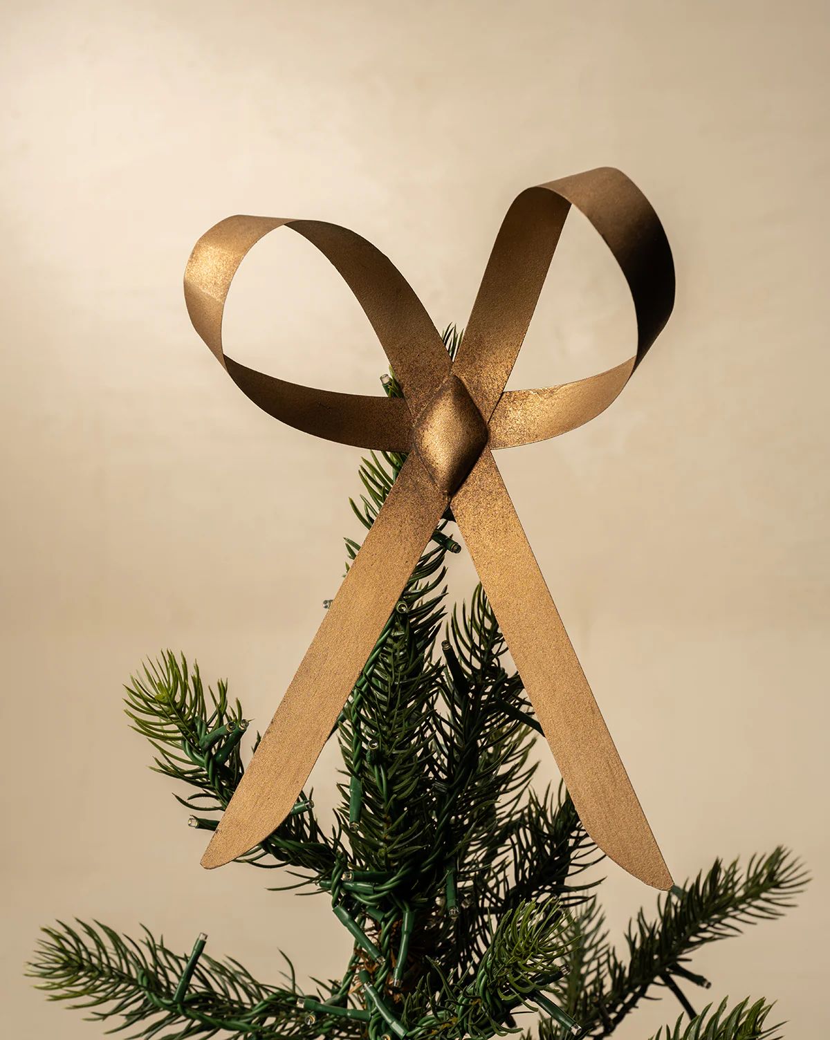 Brass Bow Tree Topper | McGee & Co. (US)