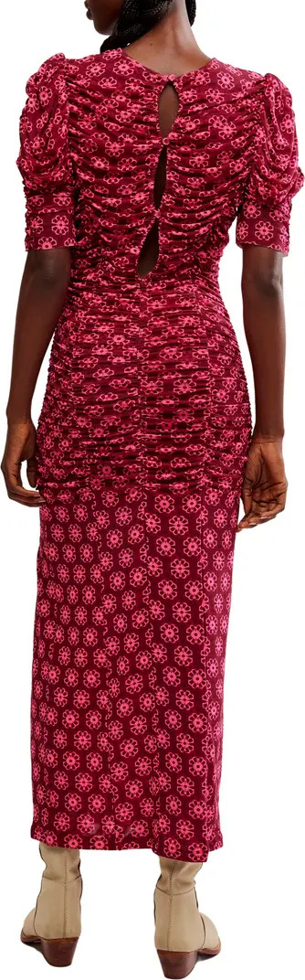 Briella Floral Side Slit Dress | Nordstrom Rack