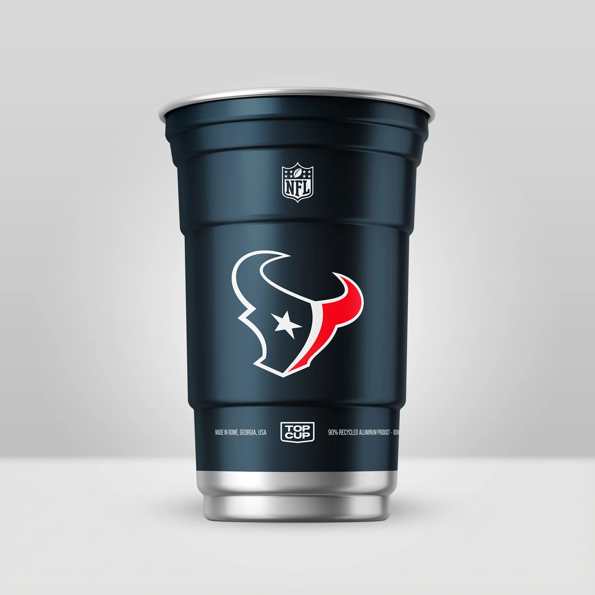 Top Cup Houston Texans NFL Aluminum Cup | Top Cup