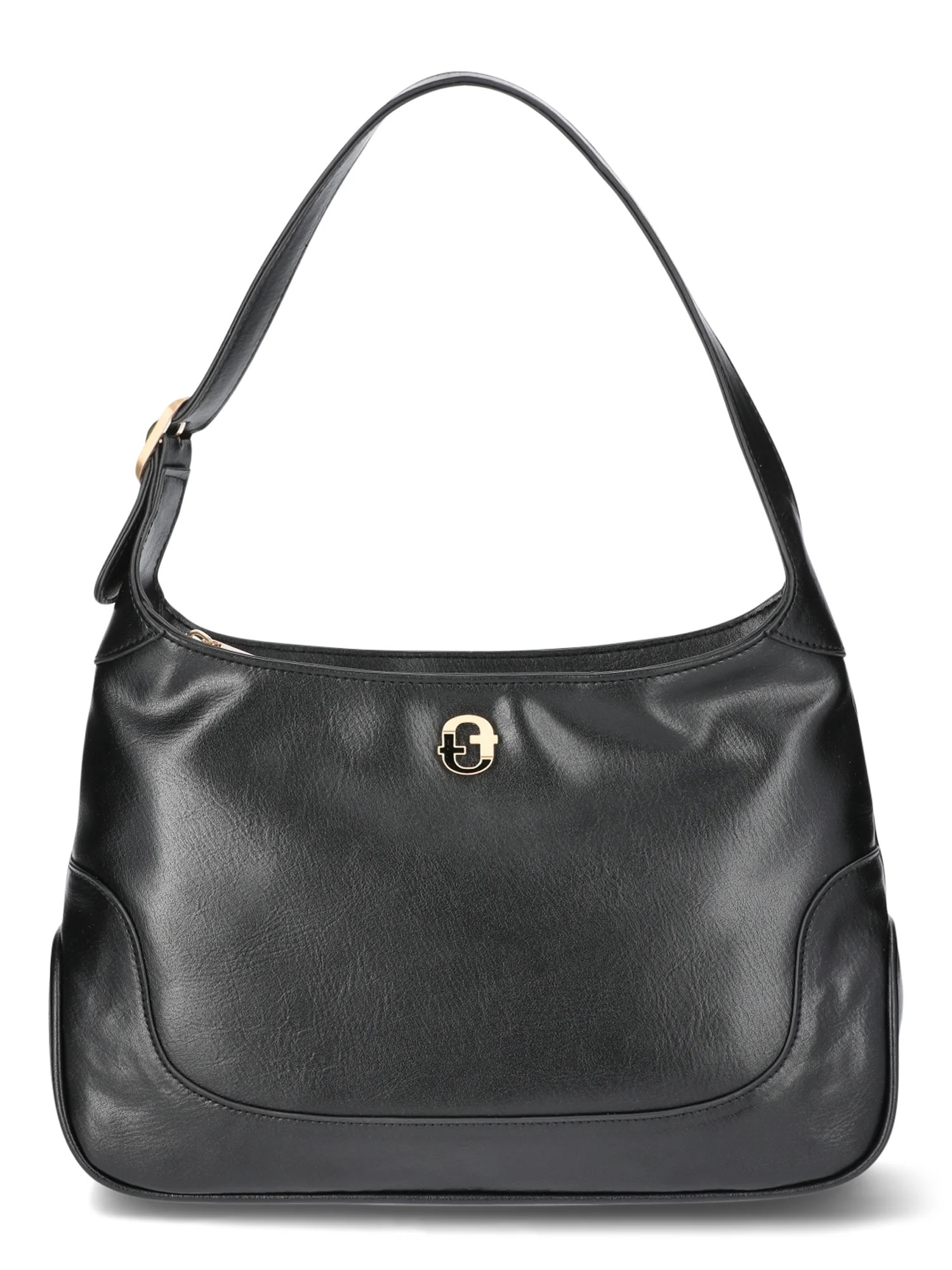 Time and Tru Women’s Nova Shoulder Bag, Black | Walmart (US)