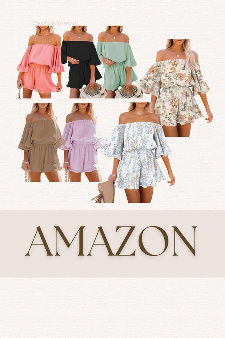 We love a romper for summer that’s affordable and easy from Amazon!