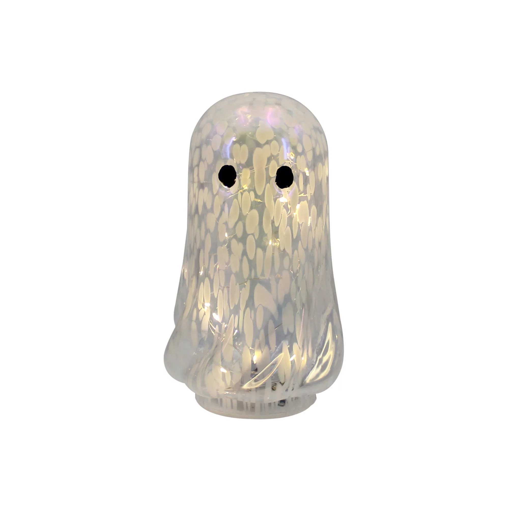 Celebrate Together\u2122 Halloween Large LED Confetti Glass Ghost Sitabout Table Decor | Kohl's