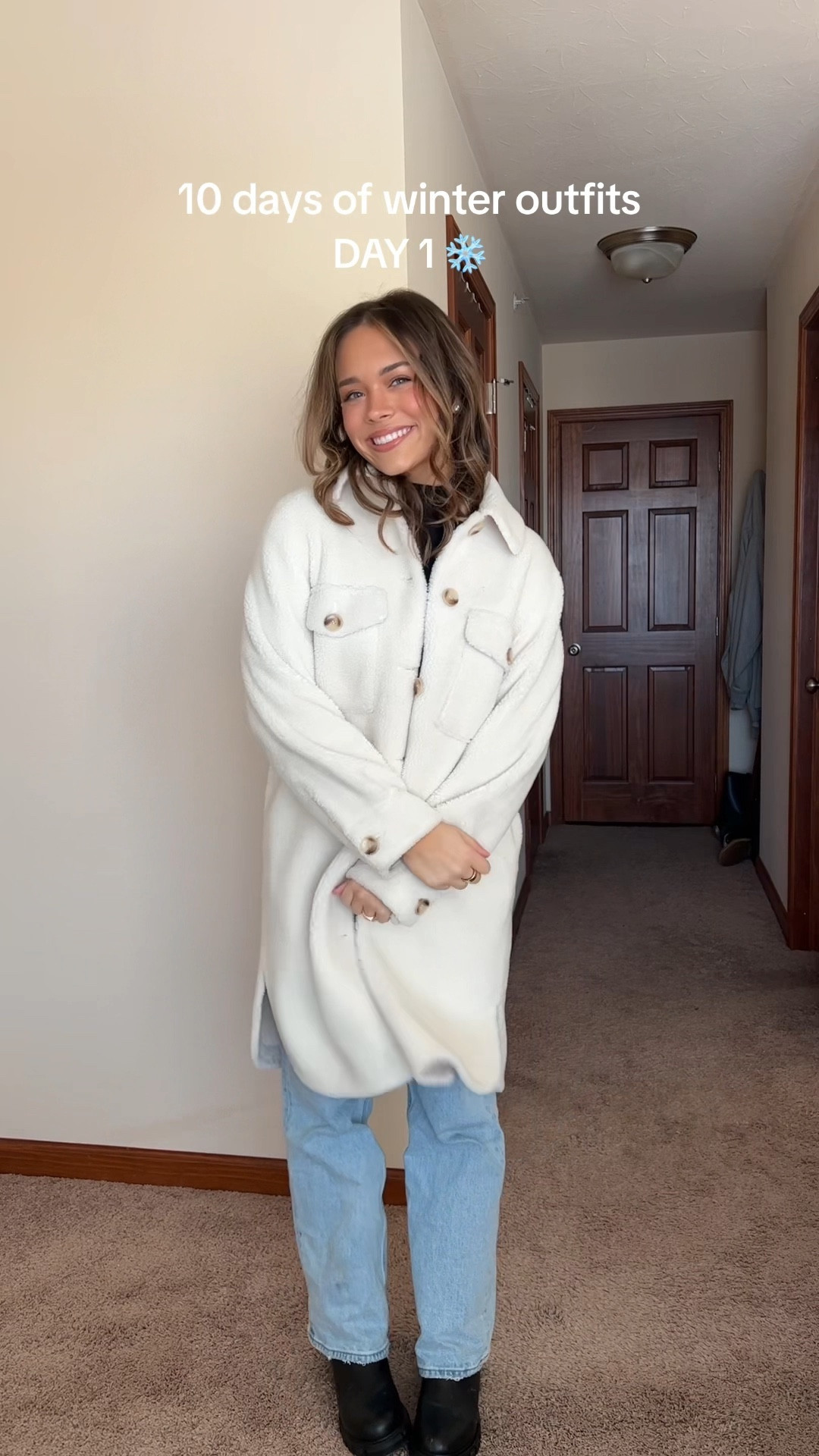 10 days of winter outfits: day 1 🤍❄️ 
I originally purchased this jacket from TJ Maxx so I linked similar ones!
jacket brand: Rebecca Minkoff

#LTKVideo #LTKstyletip