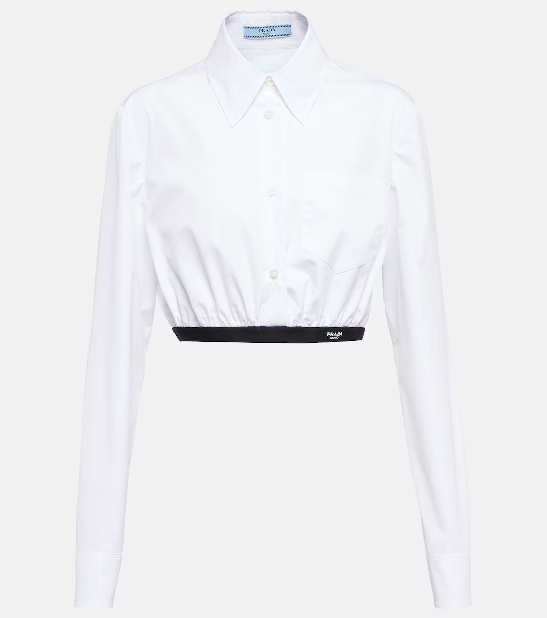 Cropped cotton shirt | Mytheresa (US/CA)
