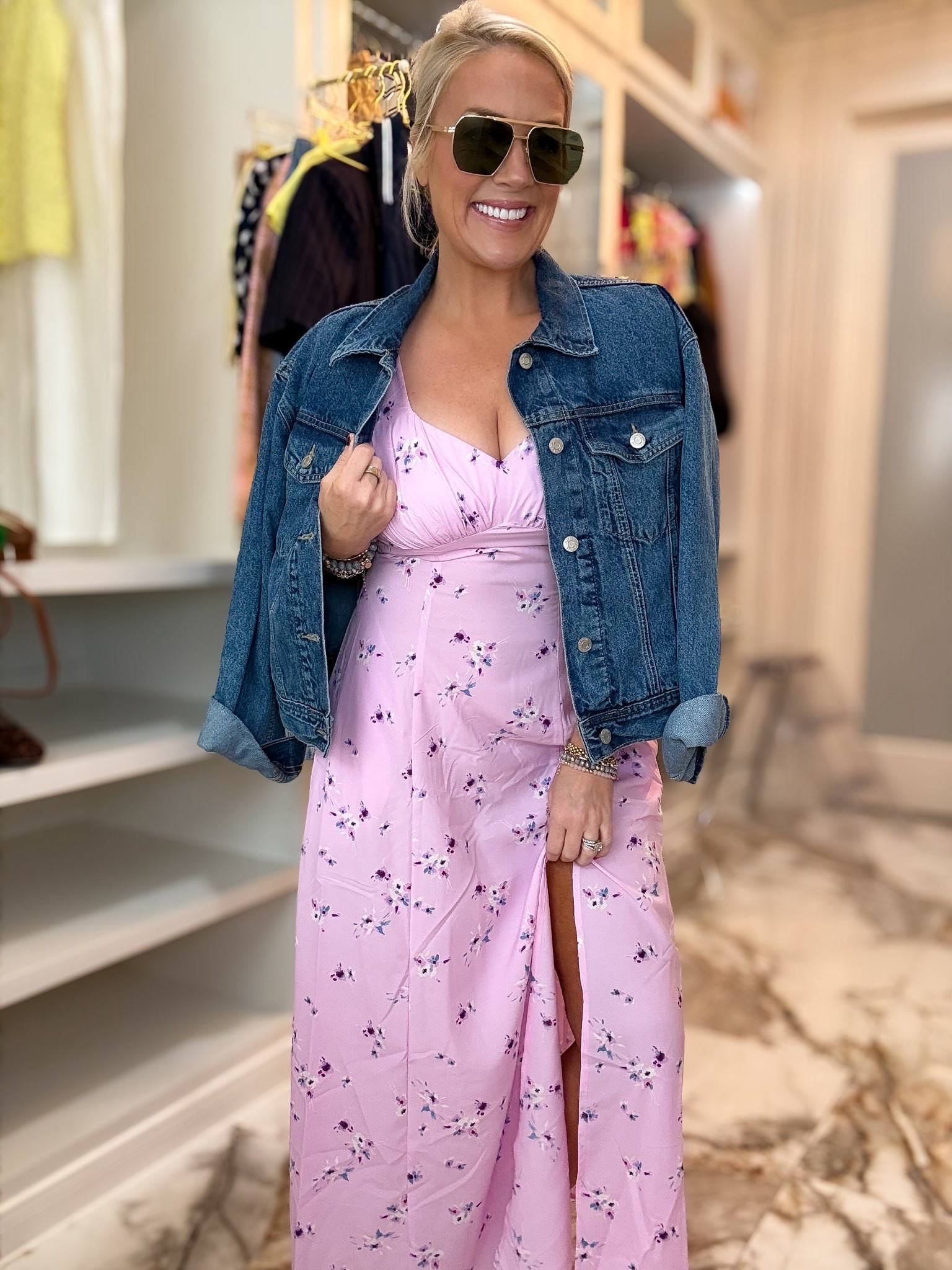 Love this dress for Easter graduation or spring - size small 