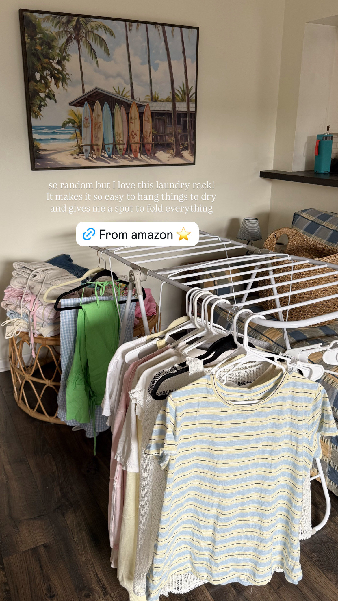 laundry rack ⭐️ 
 

#LTKHome
