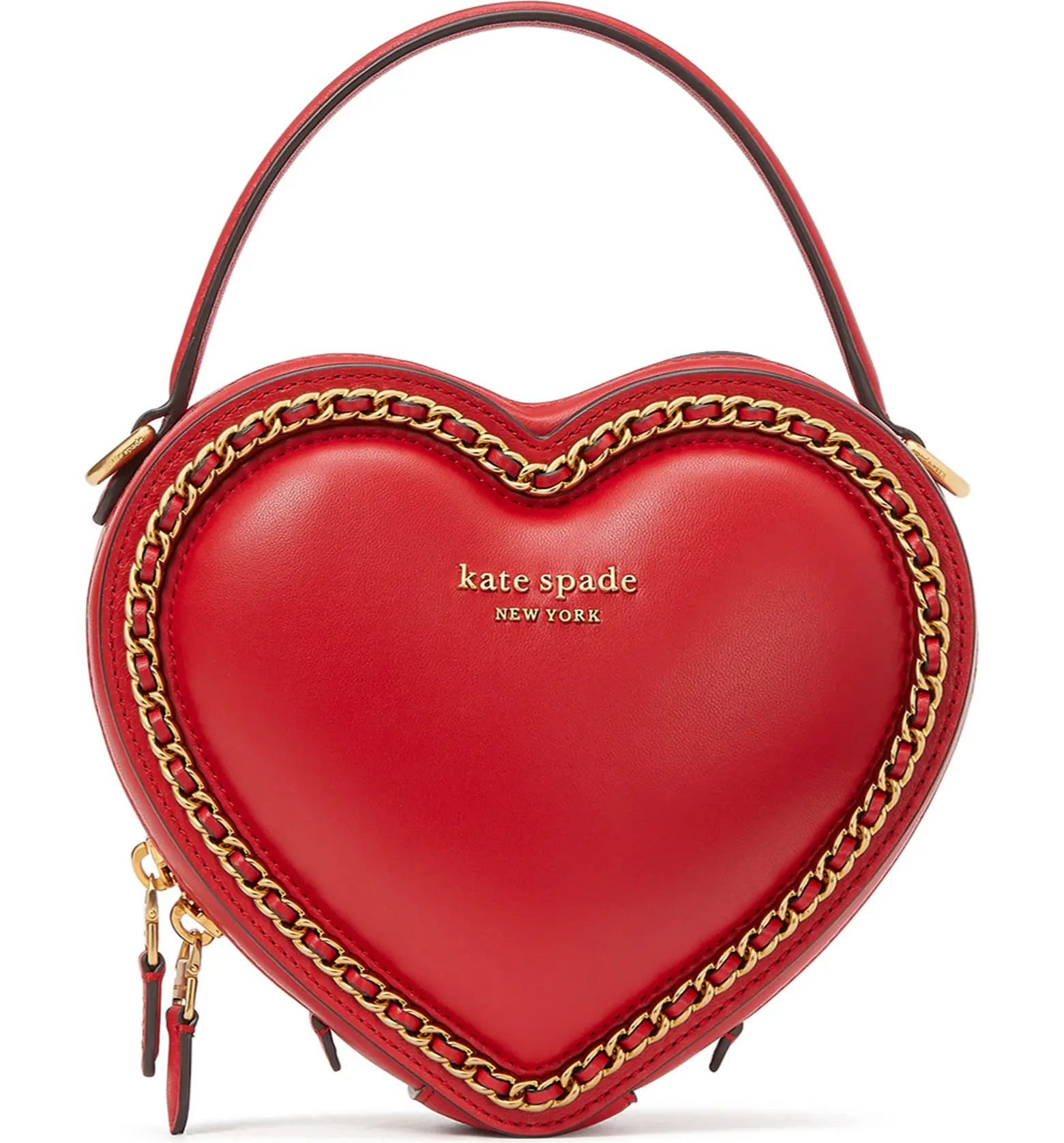 kate spade new york 3d heart leather crossbody bag | Nordstrom | Nordstrom