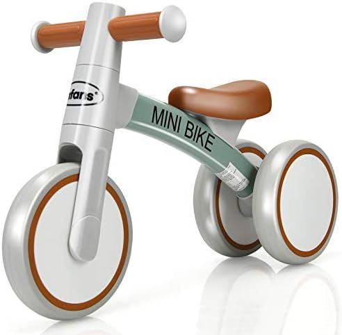 INFANS Baby Balance Bike 12-36 Months, No Pedal Tricycle Toddler Boys Girls, Infant Bike w/3 Sile... | Amazon (US)