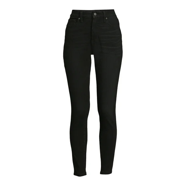 Time and Tru Women's High Rise Curvy Jeans - Walmart.com | Walmart (US)