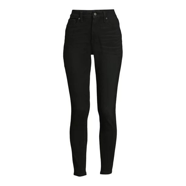 Time and Tru Women's High Rise Curvy Jeans - Walmart.com | Walmart (US)