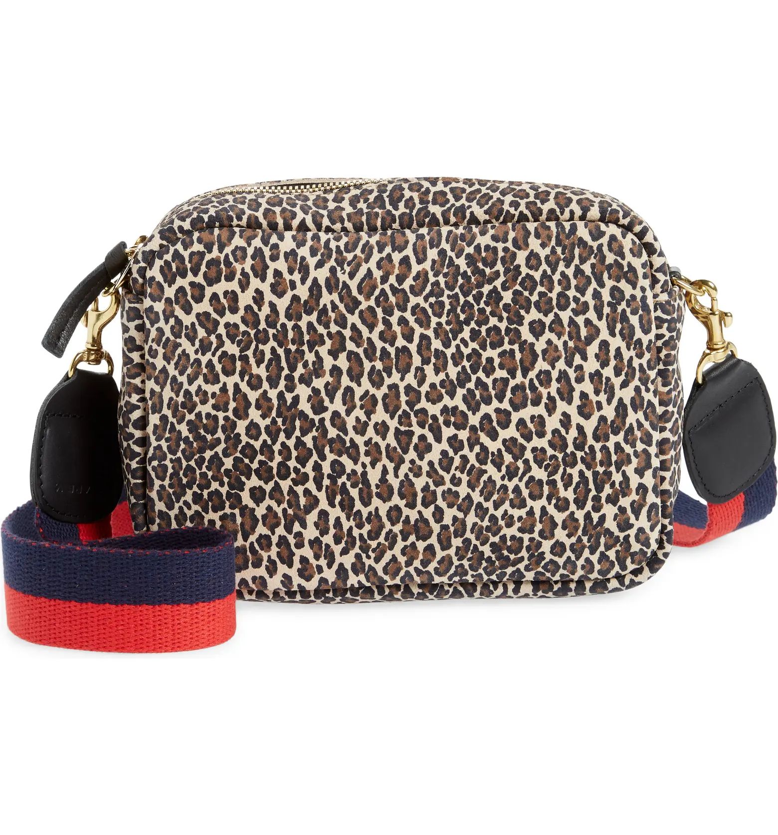 Midi Sac Leopard Print Leather Crossbody Bag | Nordstrom Rack