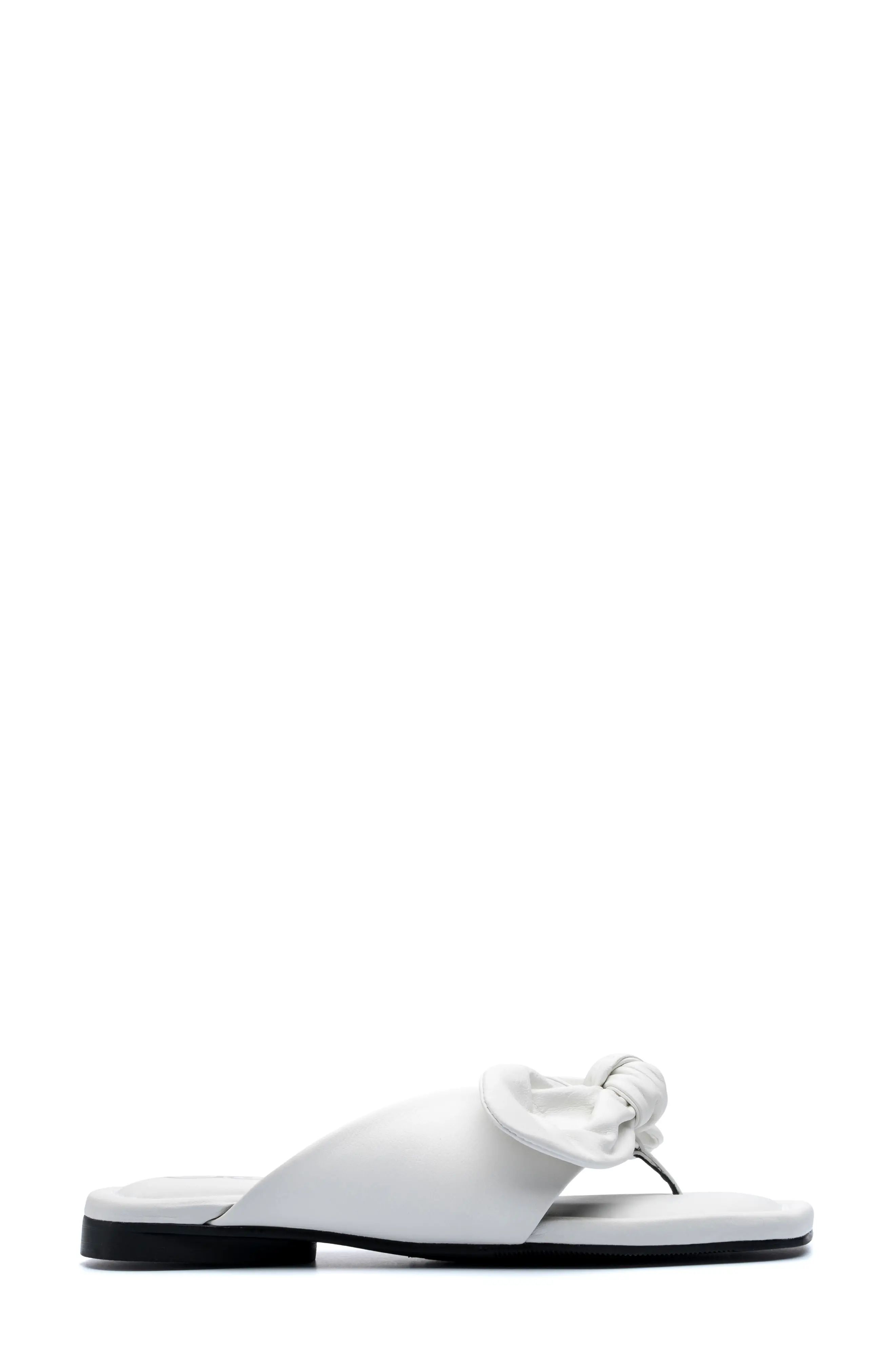 Golo Bowthong Flip Flop in White at Nordstrom, Size 10 | Nordstrom