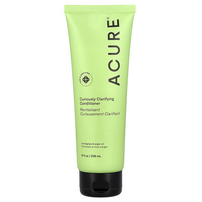 ACURE, Curiously Clarifying Conditioner, Lemongrass & Argan, 8 fl oz (236 ml) | iHerb