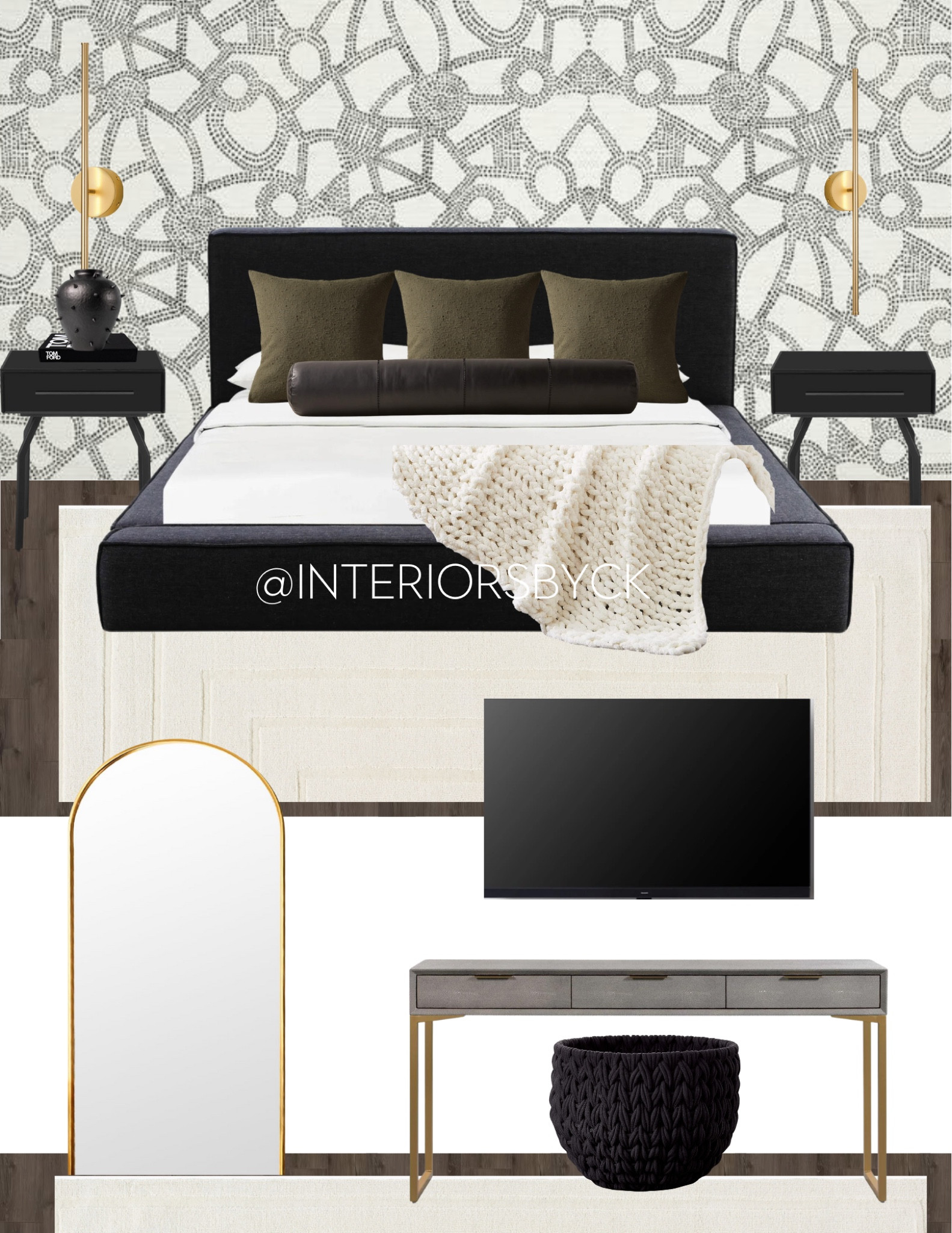 Cute modern apartment bedroom🏡

#LTKFindsUnder100 #LTKxWayfair #LTKHome