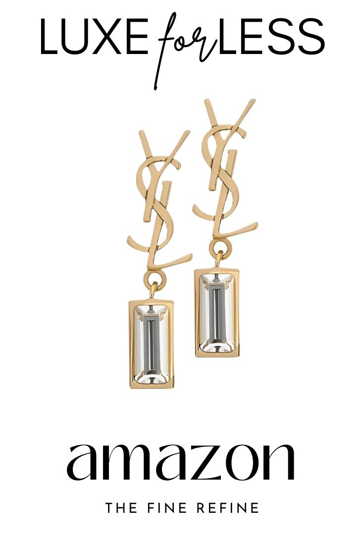 Saint Laurent inspired drop earrings that look luxe but are under $30 — gold statement jewelry dupe #LookForLess

#LTKSaleAlert #LTKBeauty #LTKmomlife