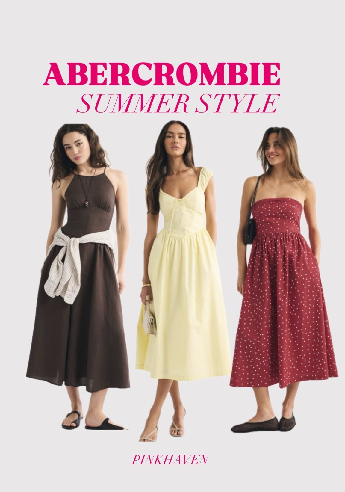 Women’s summer dress sale at Abercrombie. Sale ends 6/5! 

Midi dress, dresses for brunch, summer dresses, women’s sale, women’s style 

#summerstyle #womens #dresses #brown #yellow #red

#LTKSaleAlert #LTKU #LTKOver40