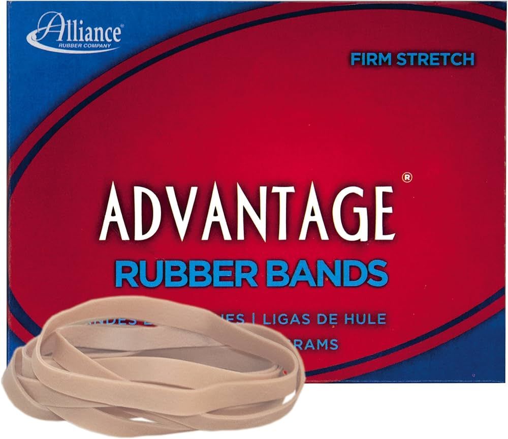 Alliance Rubber 26649 Advantage Rubber Bands Size #64, 1/4 lb Box Contains Approx. 80 Bands (3 1/... | Amazon (US)