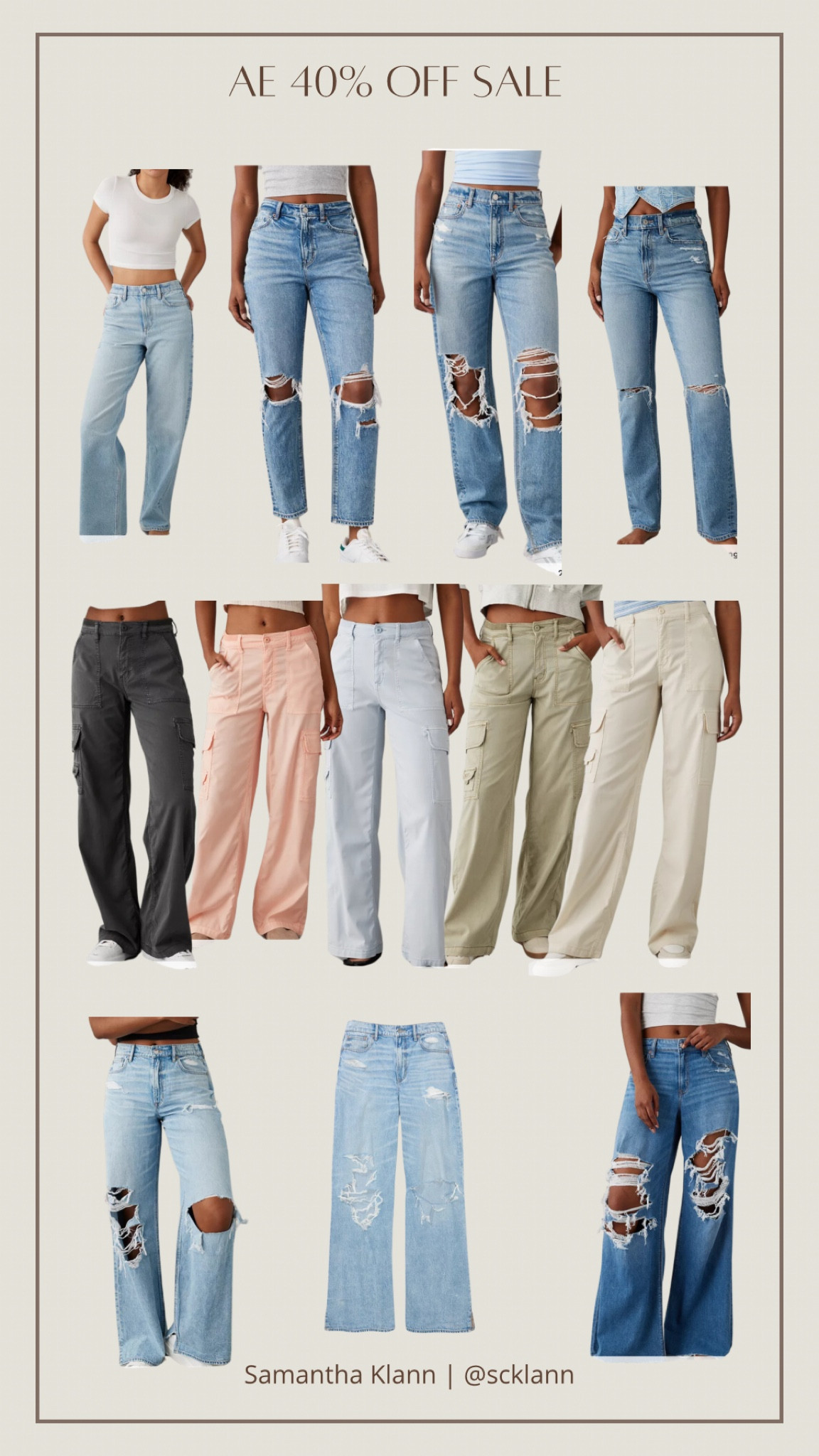 American Eagle Sale! 40% off pants

#LTKstyletip #LTKfindsunder50 #LTKsalealert