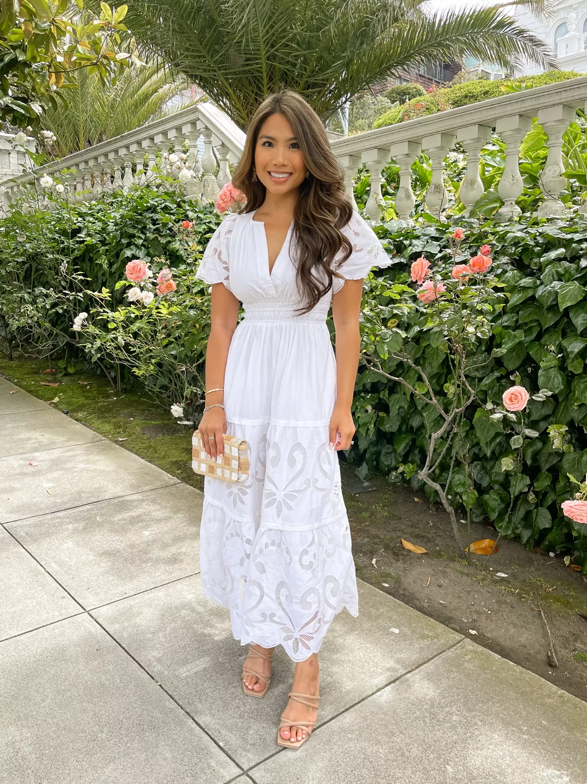 anthropologie summer dresses Farm Rio Garden Maxi Dress Floral Dresses for Women |