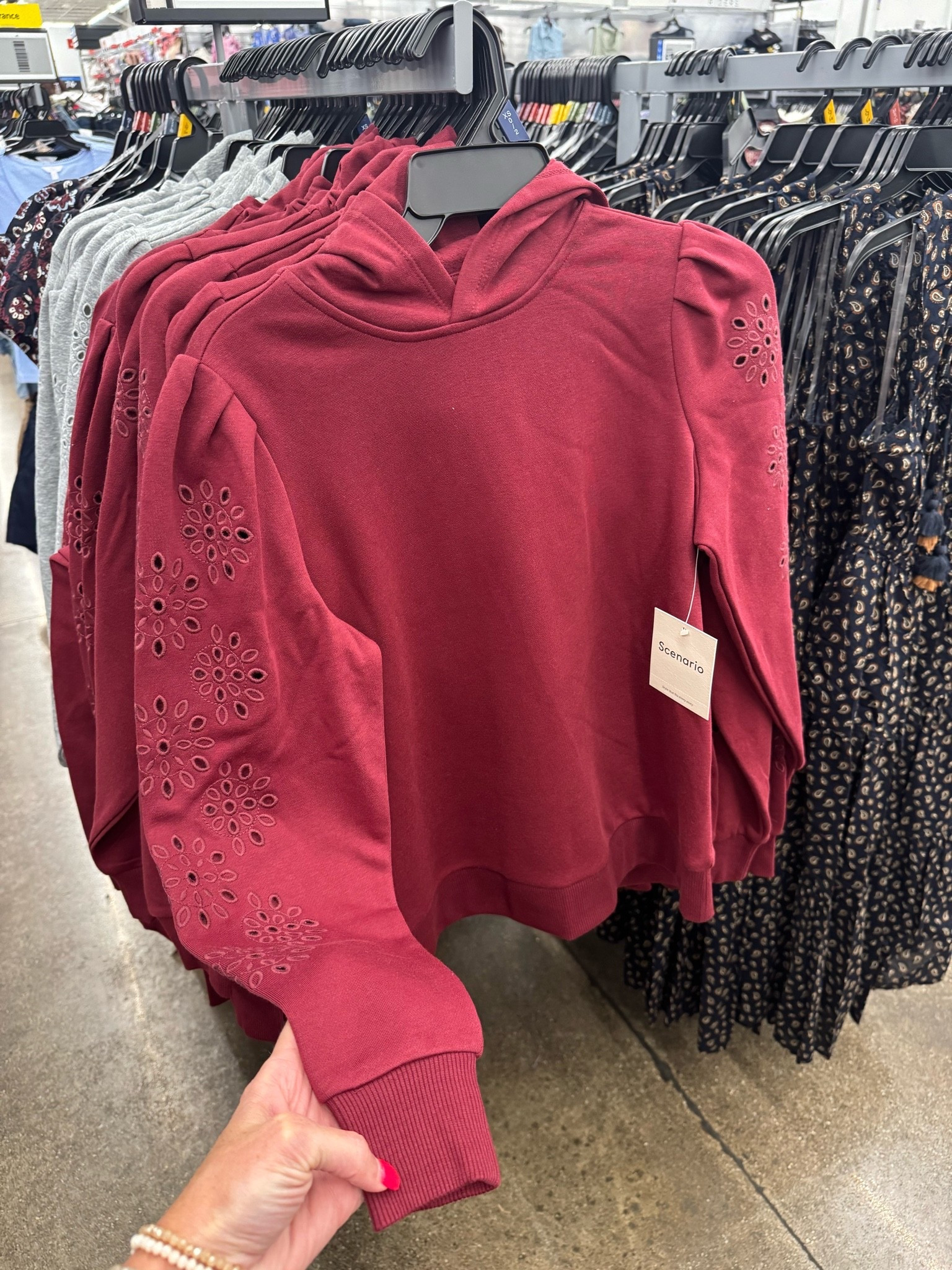 Walmart✨ Scenario Women's and Women's Plus Eyelet Hoodie with Long Sleeves, Sizes XS-4X

Fall outfits women / church outfits / business casual outfits / date night outfits / plus size

#LTKgrwm #LTKootd #LTKSeasonal