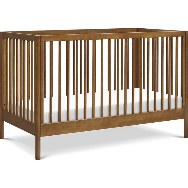 daVinci | Birdie 3-In-1 Convertible Crib, Walnut (Brown, Size Medium) | Maisonette | Maisonette