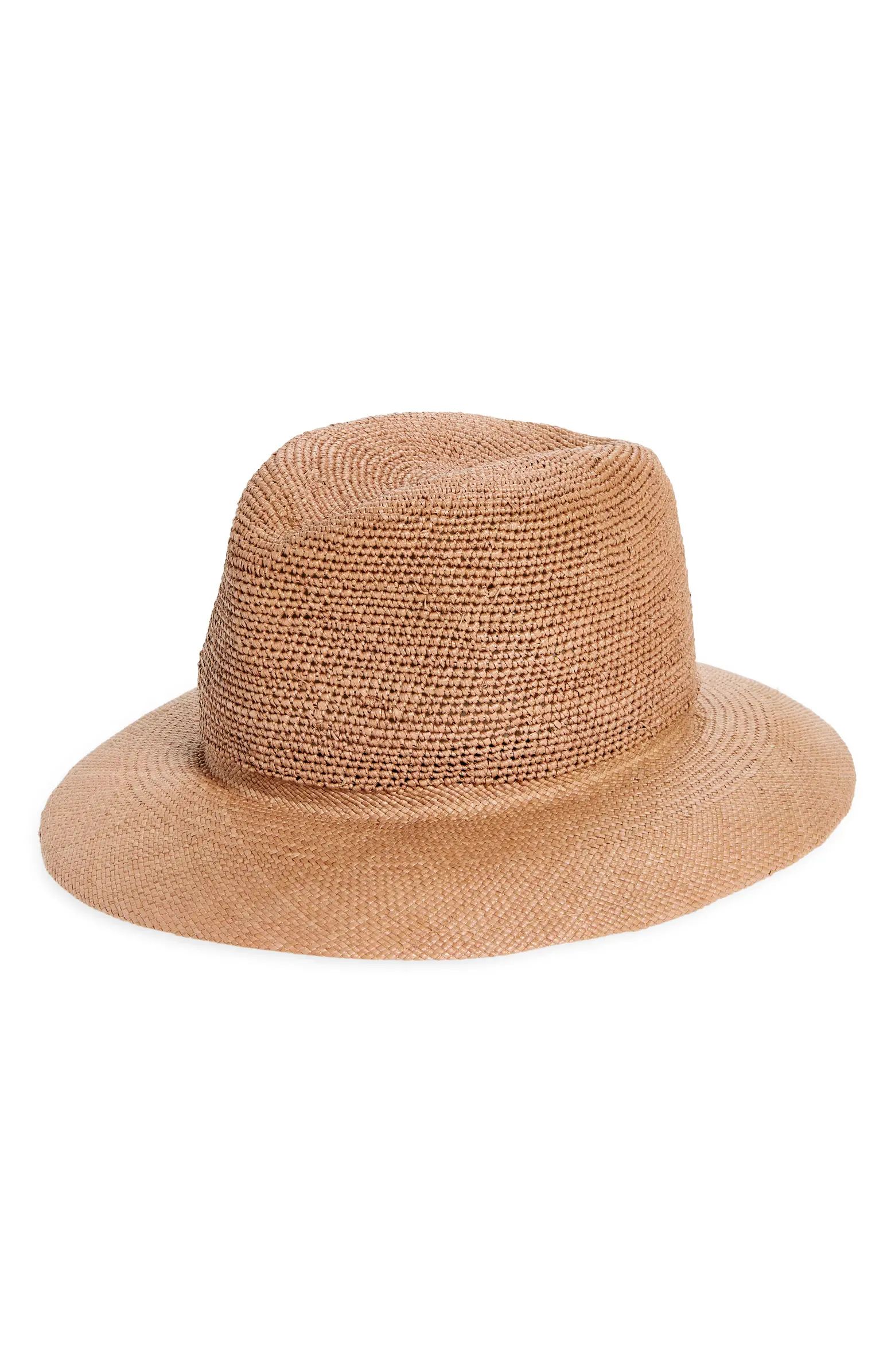 Albertus Swanepoel Open Weave Straw Panama Hat | Nordstrom | Nordstrom