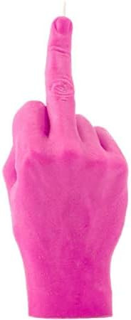 CandleHand 'FCUK You' Hand Gesture Candle (Pink) | Amazon (US)
