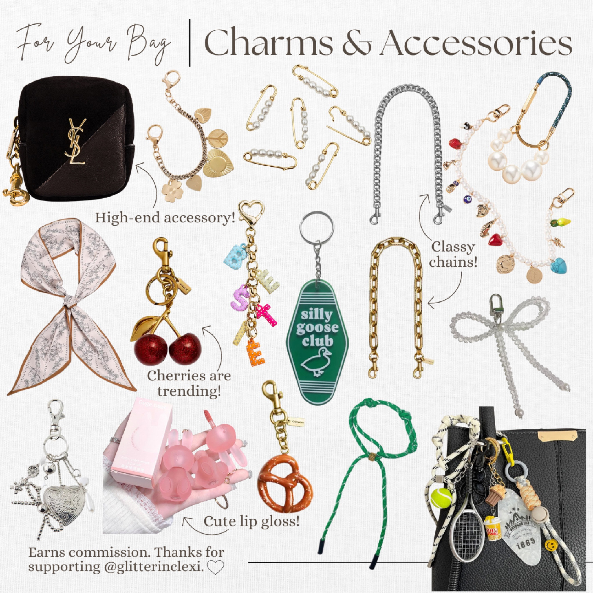 Charms and accessories for your bags! 

#LTKItBag #LTKSaleAlert #LTKStyleTip