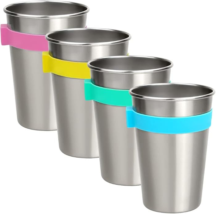SOPHICO Magnetic Hanging Cups for Toddlers Kids and Adults, Hanging Cup on Fridge or Water Cooler... | Amazon (US)