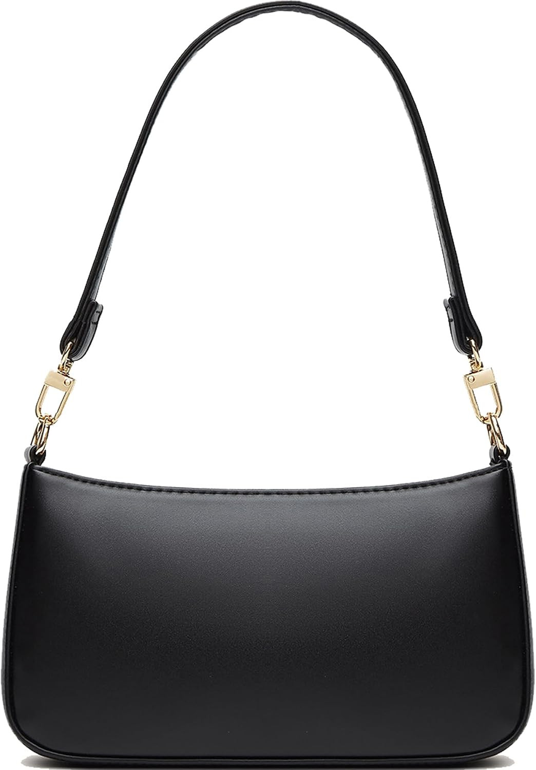 NIUEIMEE ZHOU Shoulder Bag for Women Retro Vegan Leather Classic Clutch Tote HandBags Purses with Zipper Closure | Amazon (US)
