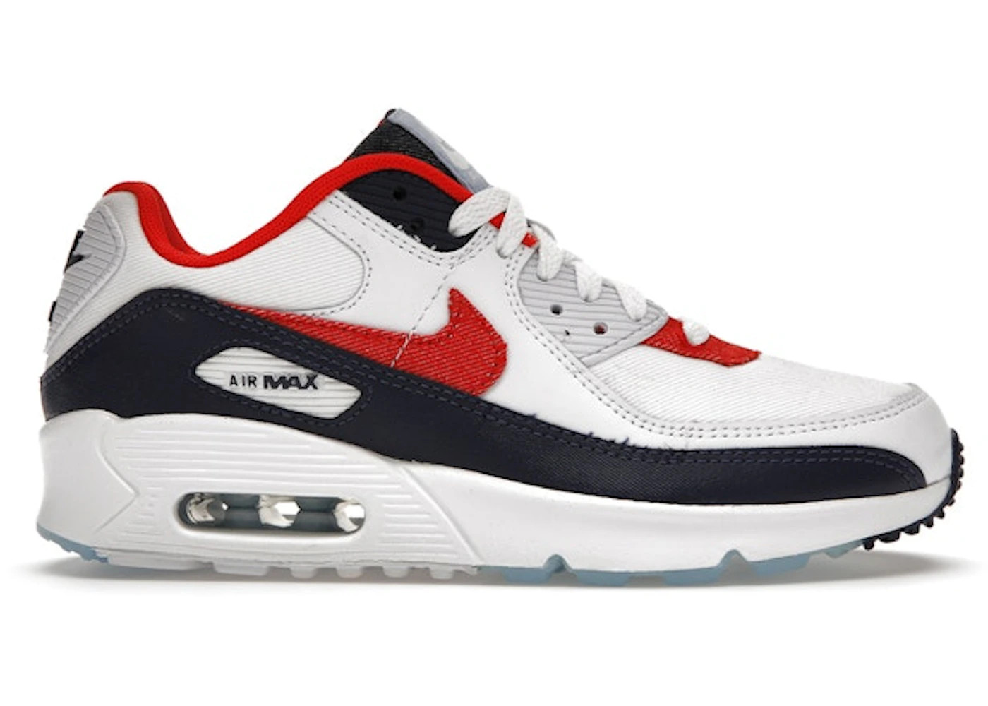 Nike Air Max 90 Deep Royal University Red (GS) | StockX