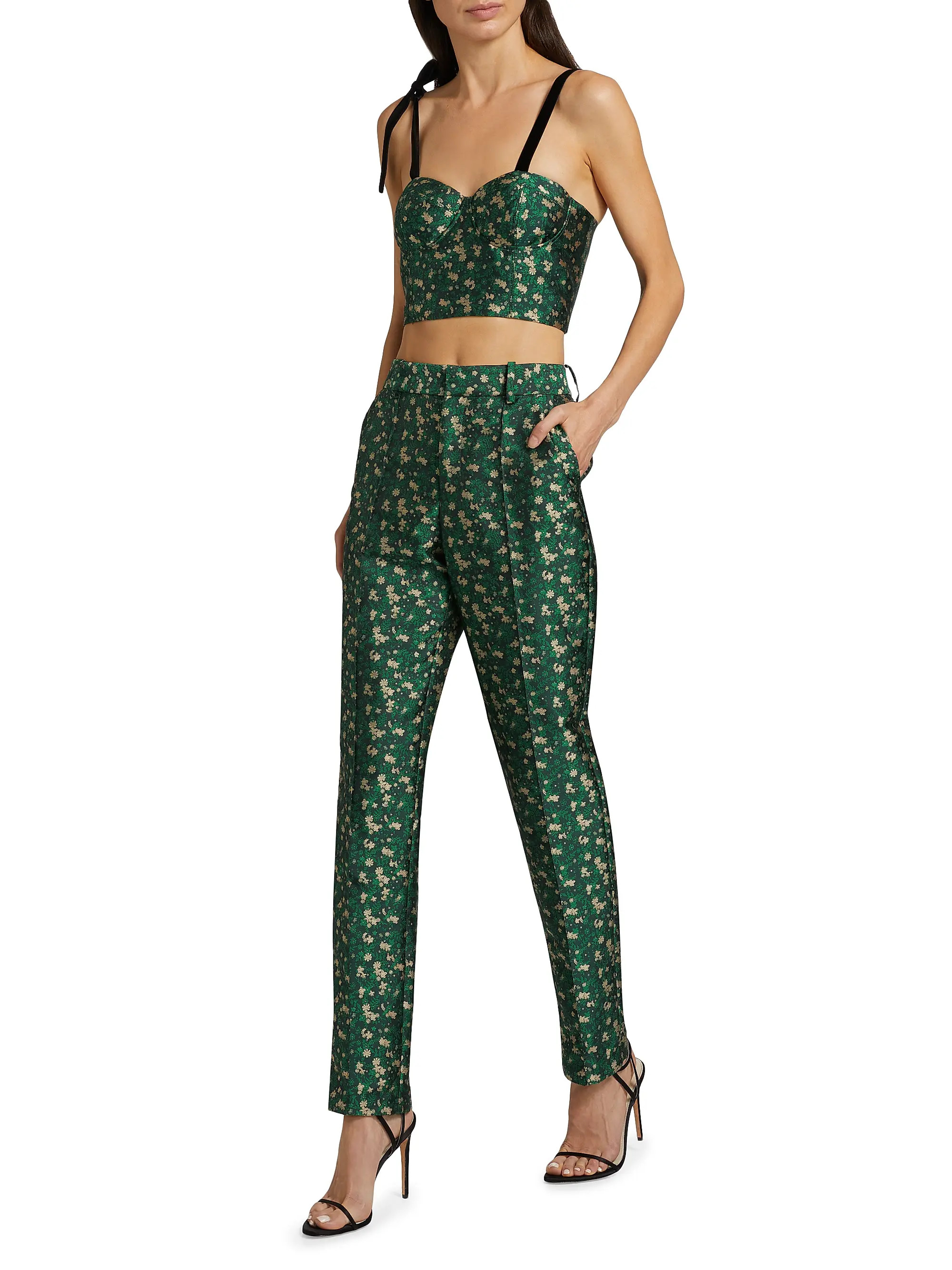 Floral Bustier Top | Saks Fifth Avenue