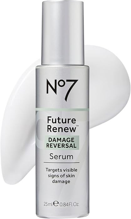 No7 Future Renew Damage Reversal Anti Aging Face Serum, 0.84 Fl Oz | Amazon (US)
